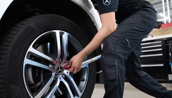 Reifenwechsel Mercedes